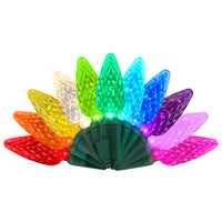 Celebrations Platinum LED C6 Multicolored 50 ct String Christmas Lights 25 ft. - Deal of The Week