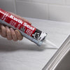 DAP Kwik Seal White Acrylic Latex Kitchen and Bath Adhesive Caulk 10.1 oz. (Pack of 12)