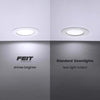 Feit LED Retrofits White 7 in. W Aluminum LED Canless Recessed Downlight 14.6 W