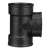 Charlotte Pipe 3 in. Hub X 3 in. D Hub ABS Vent Tee