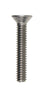 Hillman No. 1/4-20 X 1-1/2 in. L Phillips Flat Head Stainless Steel Machine Screws 100 pk