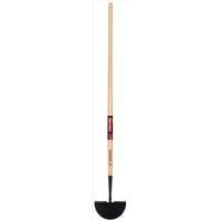 Truper Tru Pro Steel Half Moon Edger 48 in. Wood Handle