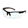 Carhartt Rockwood Anti-Fog Rockwood Safety Glasses Clear Lens Black Frame 1 pc