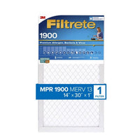 3M Filtrete 14 in. W x 30 in. H x 1 in. D 14 MERV Pleated Allergen Air Filter (Pack of 4)