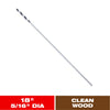 Diablo 5/16 in. X 18 in. L Installer Bit 3-Flat Shank 1 pk