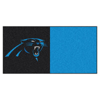 NFL - Carolina Panthers Team Carpet Tiles - 45 Sq Ft.