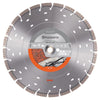Husqvarna 14 in. D X 20 mm Vari-Cut Turbo Diamond Segmented Rim Diamond Saw Blade 1 pk