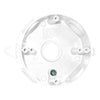 Sigma Engineered Solutions New Work 16 cu in Round Die-Cast Metal Weatherproof Box White - Open Box