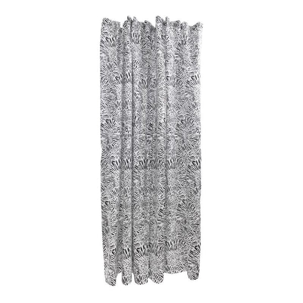Sttelli Dandelion 72 in. H X 72 in. W Black Shower Curtain Polyester (Pack of 3)