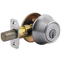 665 26D CP RCAL RCS K6 2-Cyl Deadbolt - Satin Chrome