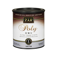 Zar Ultra Max Satin Clear Polyurethane 1 Qt. - Deal of The Week