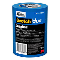 ScotchBlue 1.41 in. W X 54.8 M L Blue Medium Strength Original Painter's Tape 4 pk (Pack of 4)
