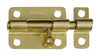 National Hardware 3 in. L Brass-Plated Steel Barrel Bolt 1 pk - Open Box