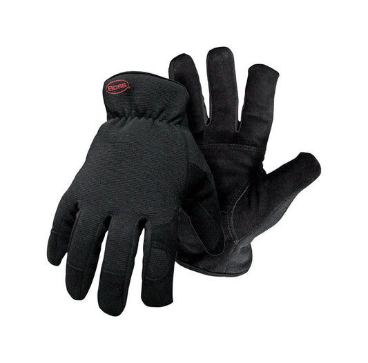 Boss Guard Men's Indoor/Outdoor Insulated Mechanic's Glove Black XL 1 pair
