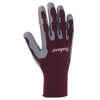 Carhartt Women's Indoor/Outdoor Grip Gloves Purple M 1 pair