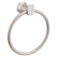 Moen Genta Brushed Nickel Towel Ring 6 in. L Zinc - Deal of The Week