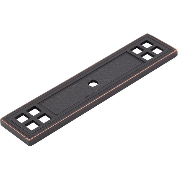 Placa posterior para perilla de gabinete Arts &amp; Crafts, bronce vintage de Stone Harbor Hardware