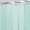 iDesign 72 in. H X 72 in. W Mint Shower Curtain Polyester