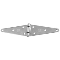 National Hardware 6 in. L Zinc-Plated Heavy Strap Hinge (Pack of 5)