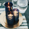 TIKI Assorted Lavish Woodland Scent Frosted Votive Candle 9 oz (Pack of 12)