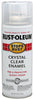 Rust-Oleum Stops Rust Indoor and Outdoor Crystal Clear Protective Paint 12 oz. (Pack of 6)