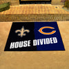 NFL House Divided - Saints / Bears House Divided Rug