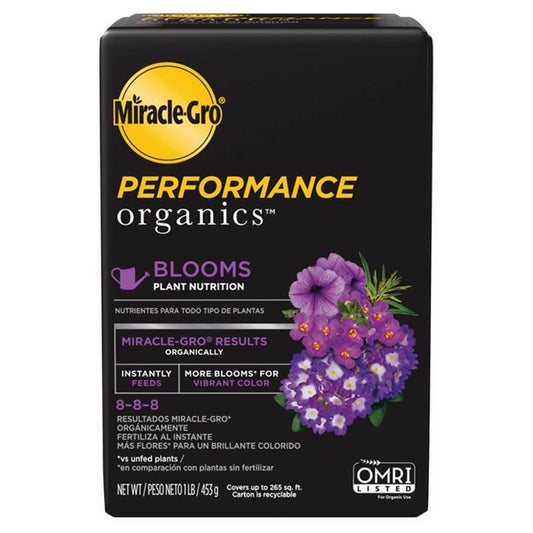 Miracle-Gro Performance Organics Bloom Granules Plant Food 1 lb.