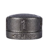 Bk Products 1 In. Fpt  Black Malleable Iron Cap