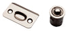 National Hardware Satin Nickel Steel Drive-In Ball Catch 5 in. 3 in. 1 pk