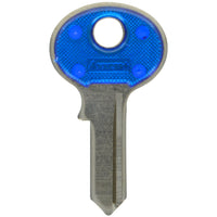 Hillman Traditional Key House/Office Key Blank 69 M1 Single  For Master Locks (Pack of 10).