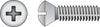 Hillman No. 1/4-20 in. X 3 in. L Phillips Oval Head Stainless Steel Machine Screws 50 pk