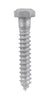Hillman 1/2 in. X 3 in. L Hex Hot Dipped Galvanized Steel Lag Screw 50 pk