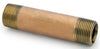 Anderson Metals 3/8 in. MPT in. X 3/8 in. D MPT Red Brass Pipe Nipple 4 in. L