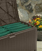 Suncast Brown Plastic 99 gal. Capacity Deck Box 26 H x 50 W x 26 D in.