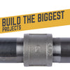 STZ Industries 2 in. FIP each X 2 in. D FIP Black Malleable Iron Coupling