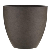 Southern Patio 12 in. H X 13 in. D Resin Egg Planter Graystone (Pack of 6)