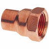 Mueller Streamline 3/8 in. Copperx 3/8 in. Dia. FIP Copper Pipe Adapter