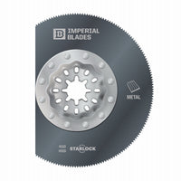 Imperial Blades Starlock 3-3/8 in. L High Speed Steel Segmented Round Oscillating Saw Blade 1 pk
