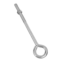 National Hardware 3/8 in. x 8 in. L Zinc-Plated Steel Eyebolt Nut Included (Pack of 10)