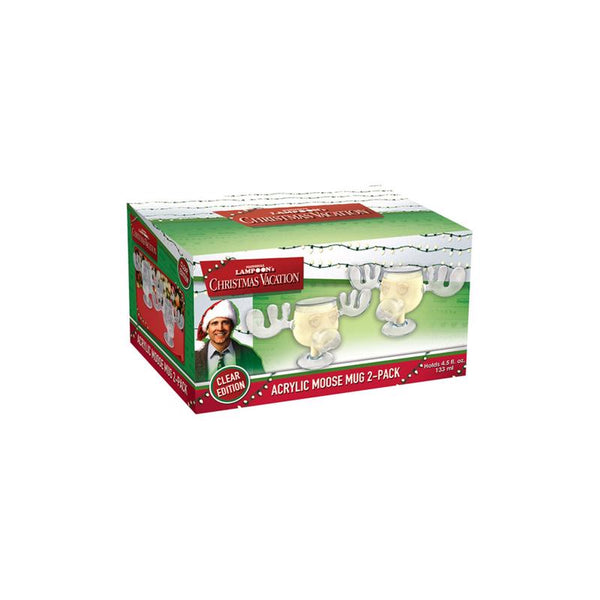 NMR Christmas Vacation Acrylic Moose Mug (Pack of 4)