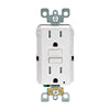 Leviton SmartlockPro 15 amps 125 V Duplex White GFCI Outlet 5-15R 1 pk
