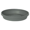 Bloem Terra 2 in. H X 11.25 in. W X 9.5 in. D Plastic Traditional Plant Saucer Green