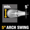 DeWalt ToughSystem 3/8 and 1/2 in. drive Metric/SAE Mechanic's Tool Set 85 pc
