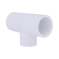 Charlotte Pipe Schedule 40 1/2 in. Slip x 3/4 in. Dia. Slip PVC Reducing Tee (Pack of 25)