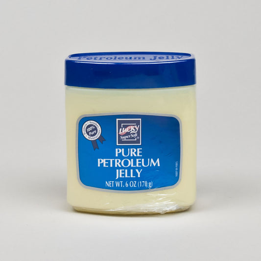 Lucky Super Soft White Petroleum Jelly 6 oz. (Pack of 6)