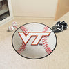 Virginia Tech Baseball Rug - 27in. Diameter