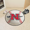 Nicholls State University Baseball Rug - 27in. Diameter