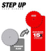 Diablo 7-1/4 in. Dia. x 5/8 in. Carbide Tip Titanium Circular Saw Blade 24 teeth 1 pc. (Pack of 10)