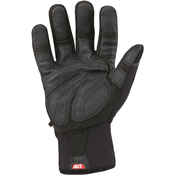 Guantes para clima frío de cuero sintético XXL Ironclad Cold Condition, color negro
