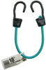 Keeper Ultra Black Bungee Cord 18 in. L x 0.315 in. 1 pk (Pack of 10)